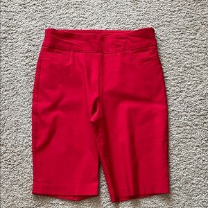 Kim Rogers Vibrant Red Women's Bermudas